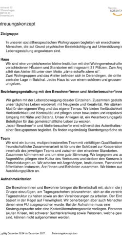 Unser Betreuungskonzept